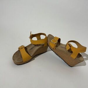 Papillio by Birkenstock Soley Leather Wedge Sandal 7/7.5